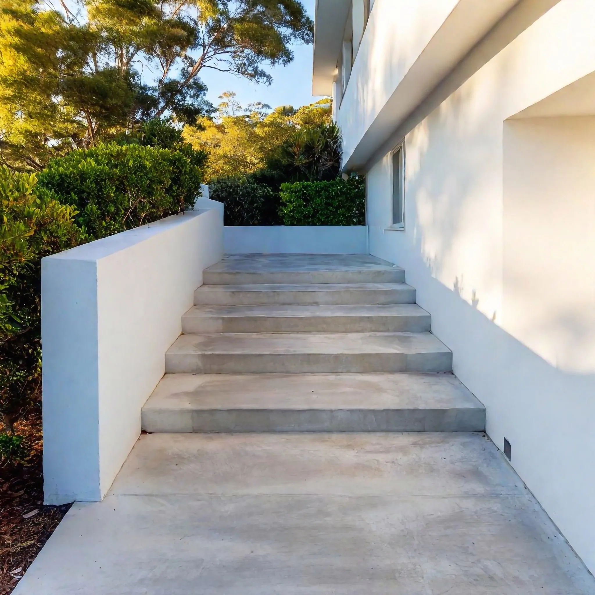 Concrete steps built for safe everyday access